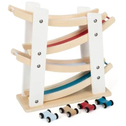 Small Foot  -  Houten Autobaan met 4 Auto's Discount