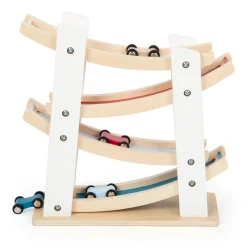 Small Foot - Houten Autobaan met 4 Auto's Discount