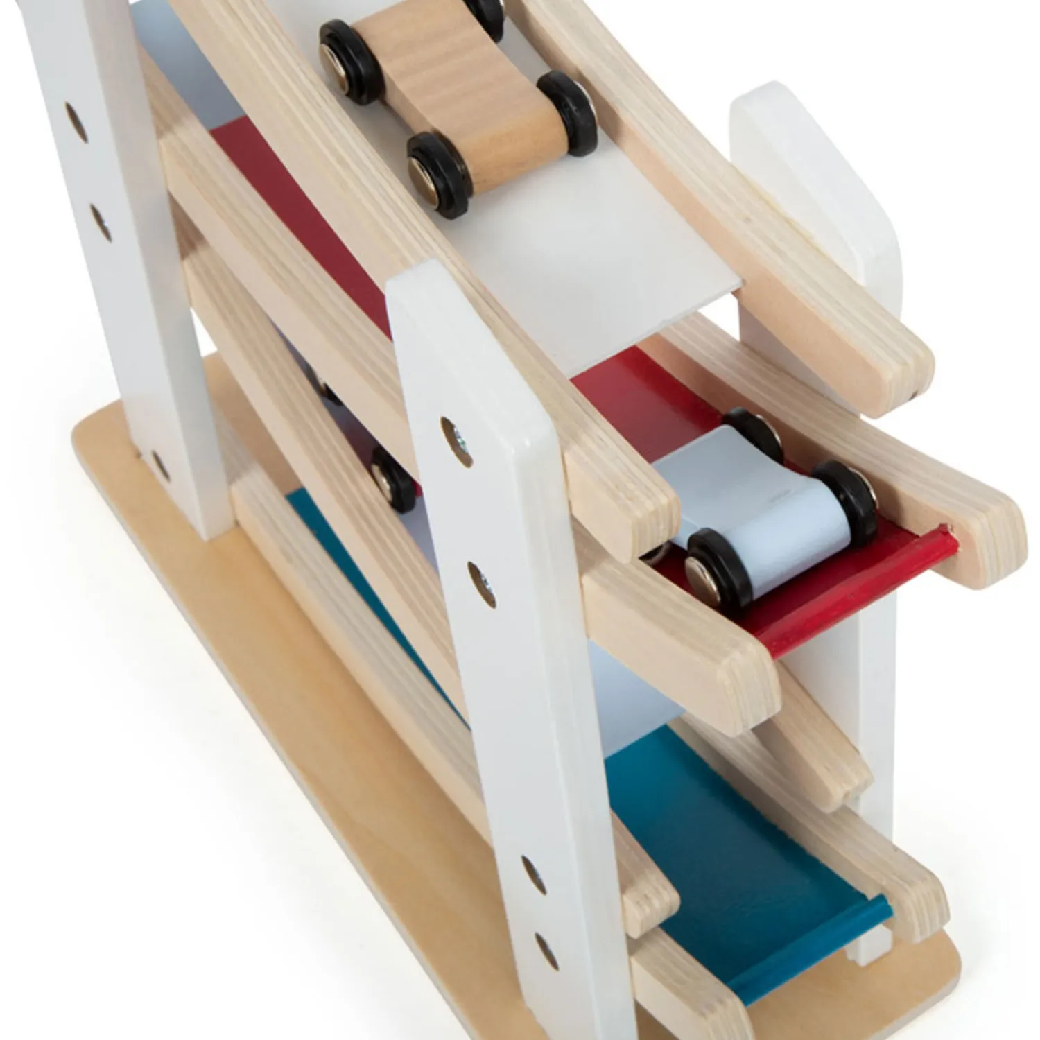 Small Foot - Houten Autobaan met 4 Auto's Discount