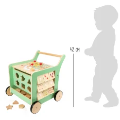 Small Foot - Houten Baby Walker Loopwagen Activiteitencentrum Discount