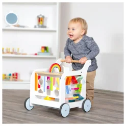 Small Foot - Houten Baby Walker Loopwagen Bloemen><noscript><img width=