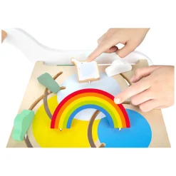 Small Foot - Houten Baby Walker Loopwagen Bloemen><noscript><img width=