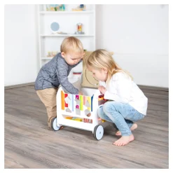 Small Foot - Houten Baby Walker Loopwagen Bloemen><noscript><img width=