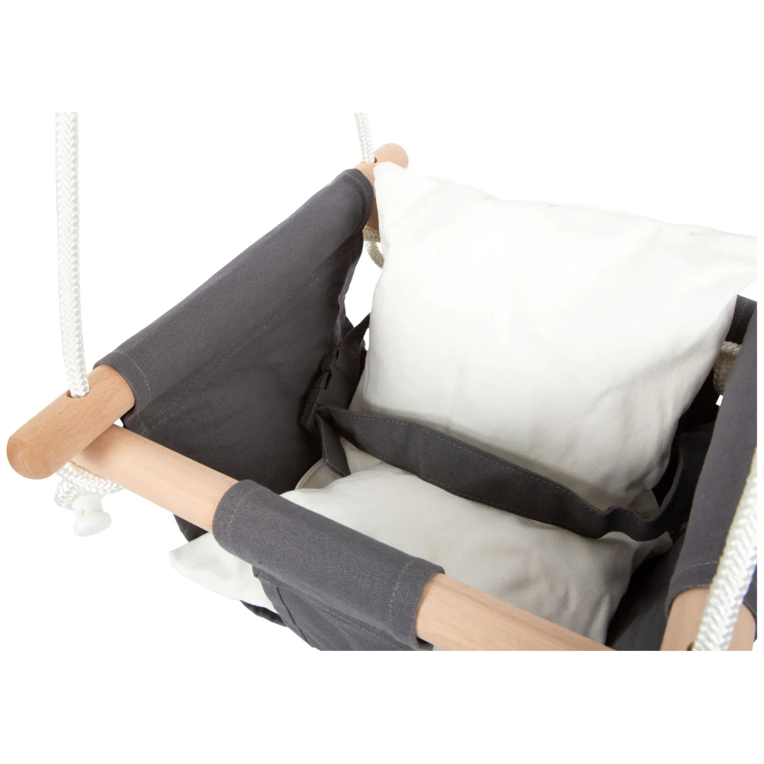 Small Foot - Houten Babyschommel met Kussen Sale