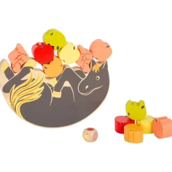  -  Houten Balansspel Paard,7dlg.-Small Foot Sale