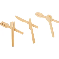 - Houten Bestekset met Placemats, 18dlg.><noscript><img width=