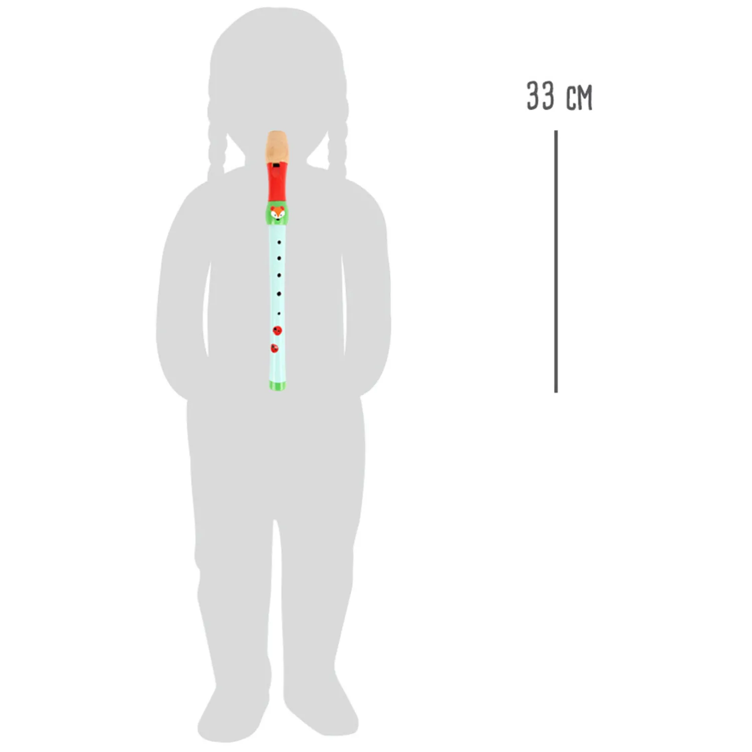 - Houten Blokfluit Kleine Vos-Small Foot Sale