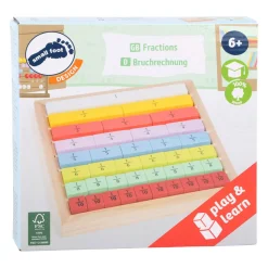  -  Houten Blokjes met Breuken-Small Foot New