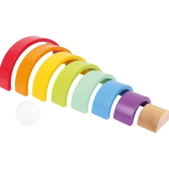 - Houten Bouwblokken Regenboog, 9dlg.><noscript><img width=