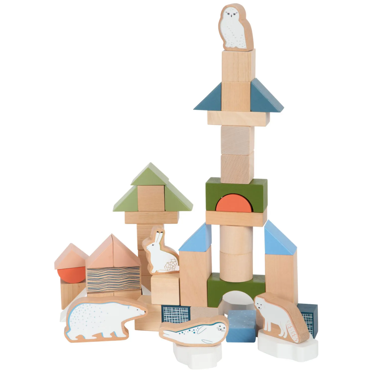 Small Foot - Houten Bouwblokken Arctic, 20dlg. Discount