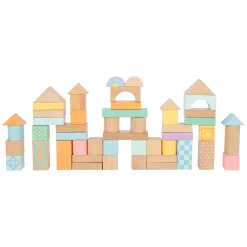 Small Foot - Houten Bouwblokken Pastel, 50dlg. Sale