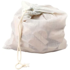 Small Foot - Houten Bouwblokken Natuurlijk in Zak, 50dlg. New