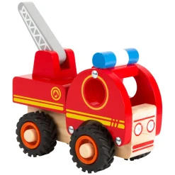 Small Foot - Houten Brandweerwagen met Ladder Hot