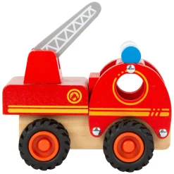 Small Foot - Houten Brandweerwagen met Ladder Hot