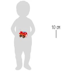 Small Foot - Houten Brandweerwagen met Ladder Hot