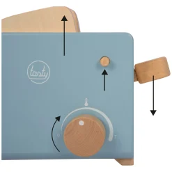 - Houten Broodrooster Set-Small Foot Discount