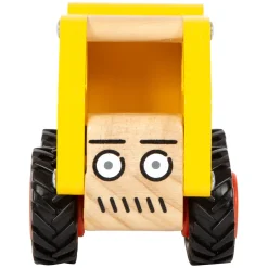 - Houten Cementvrachtwagen Geel-Small Foot Hot