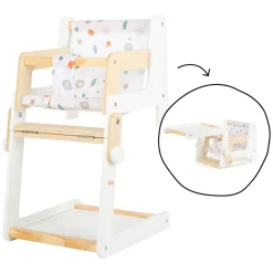 Small Foot - Houten Combi Poppenstoel Little Button Best