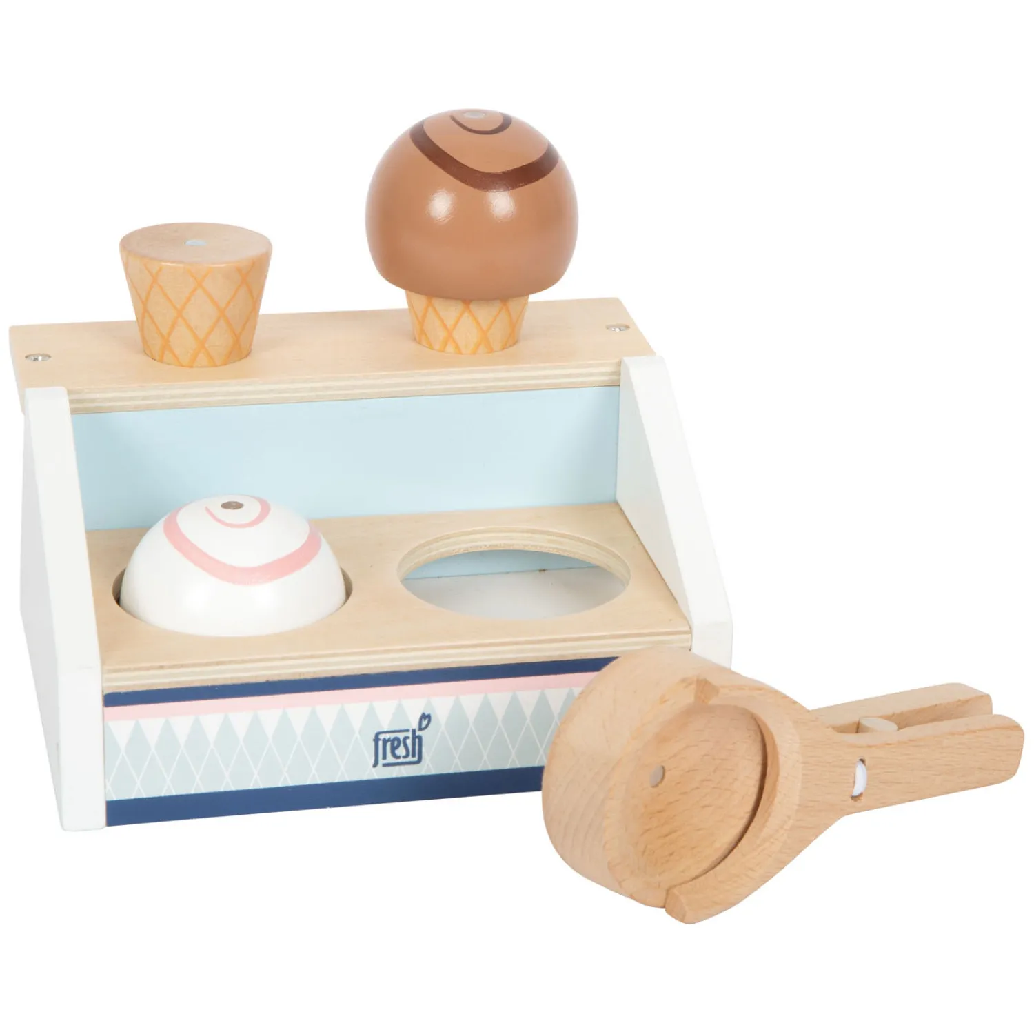 Small Foot - Houten Compacte Ijskraam Fresh, 6dlg. Online