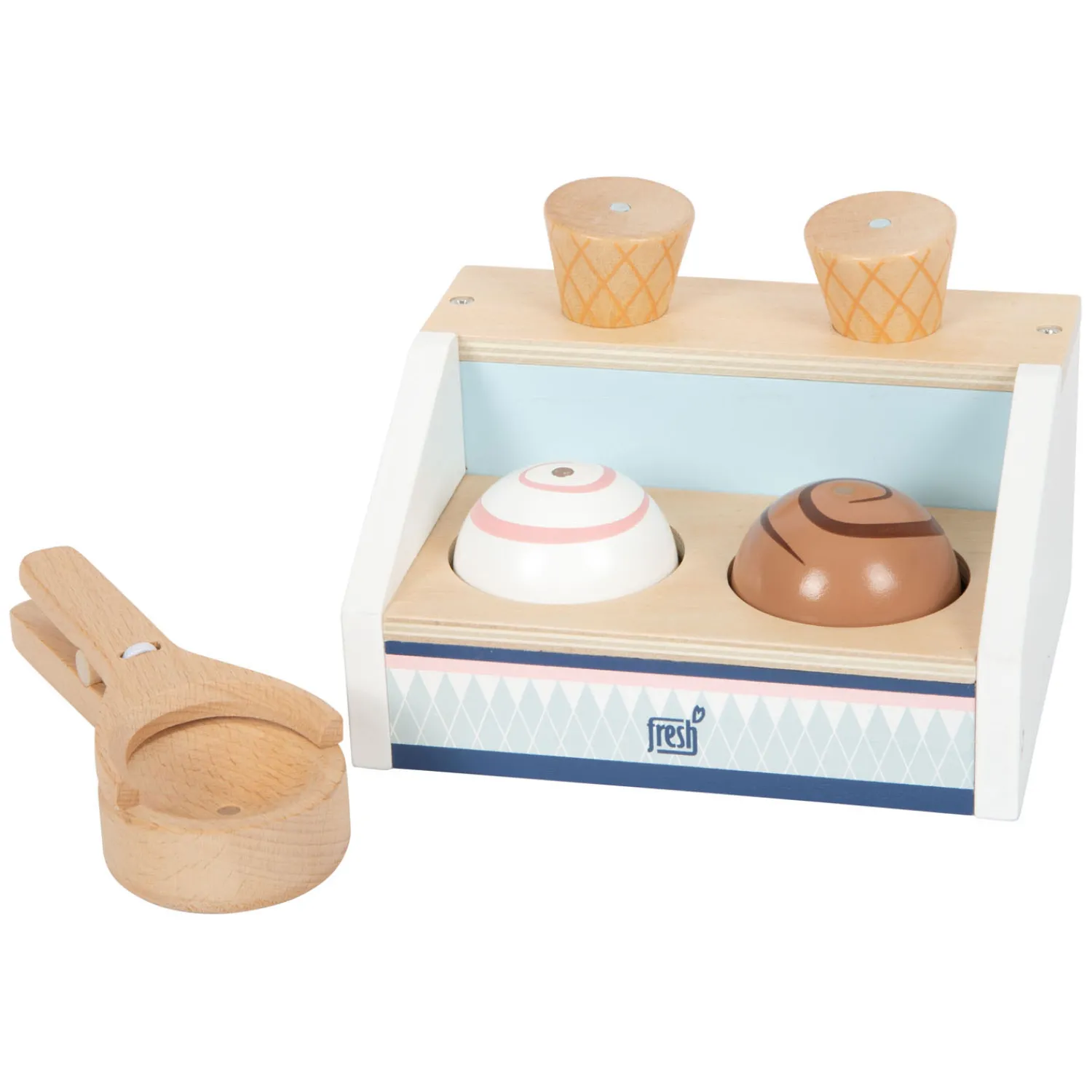 Small Foot - Houten Compacte Ijskraam Fresh, 6dlg. Online