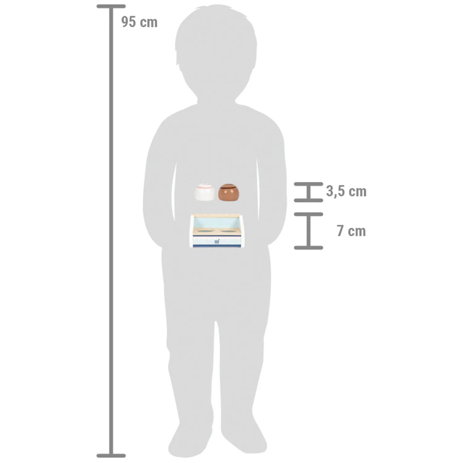 Small Foot - Houten Compacte Ijskraam Fresh, 6dlg. Online