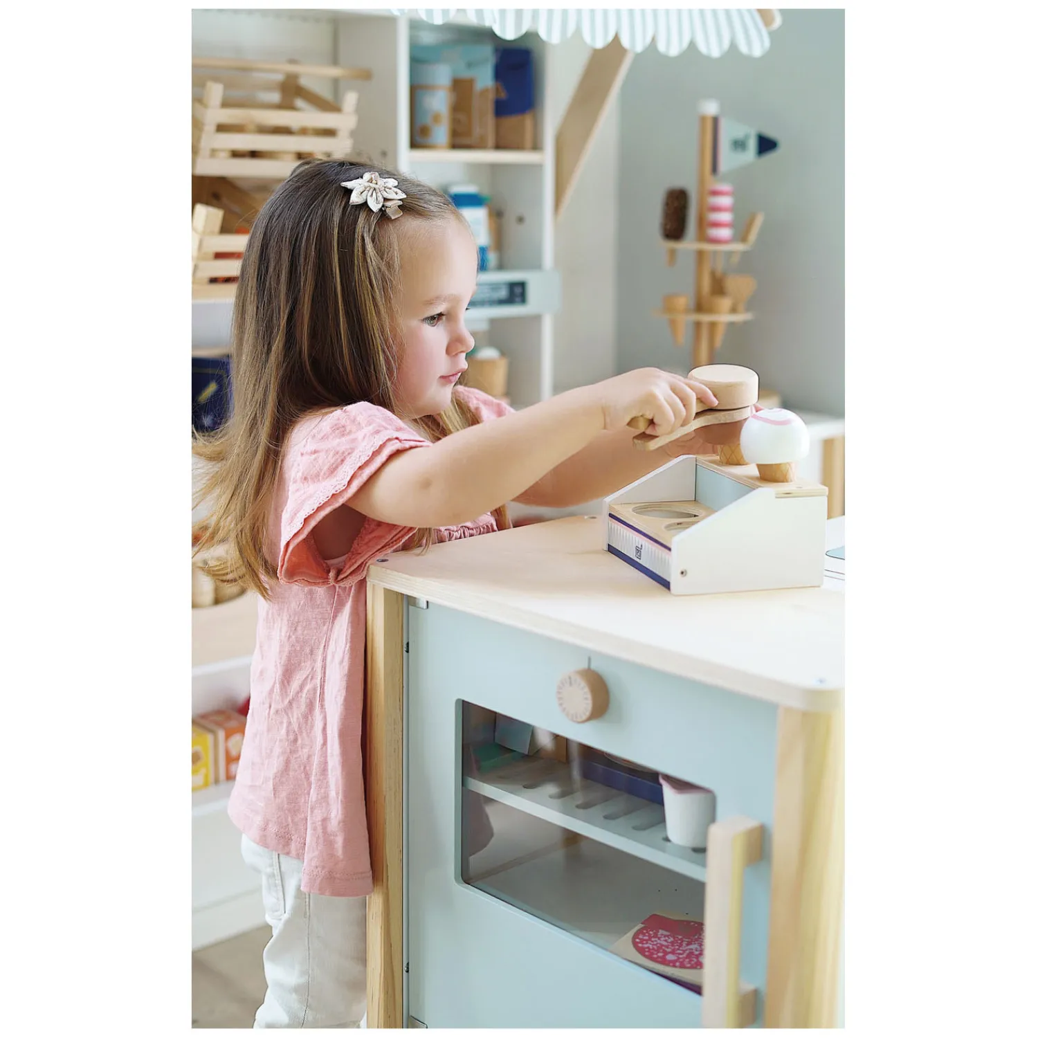 Small Foot - Houten Compacte Ijskraam Fresh, 6dlg. Online