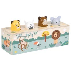 - Houten Dansende Dieren met Geluiden Safari FSC><noscript><img width=