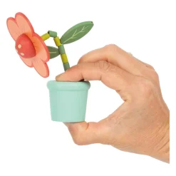 - Houten Dansende Bloemenfiguren - 10st.-Small Foot Clearance