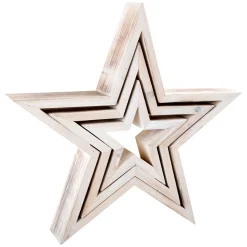- Houten Decoratieve Sterren, 3st.>Small Foot Hot