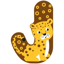 - Houten Dieren Kinderletter - J>Small Foot New