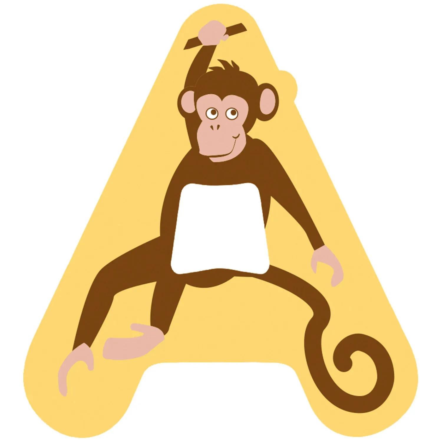 - Houten Dieren Kinderletter - A>Small Foot Clearance