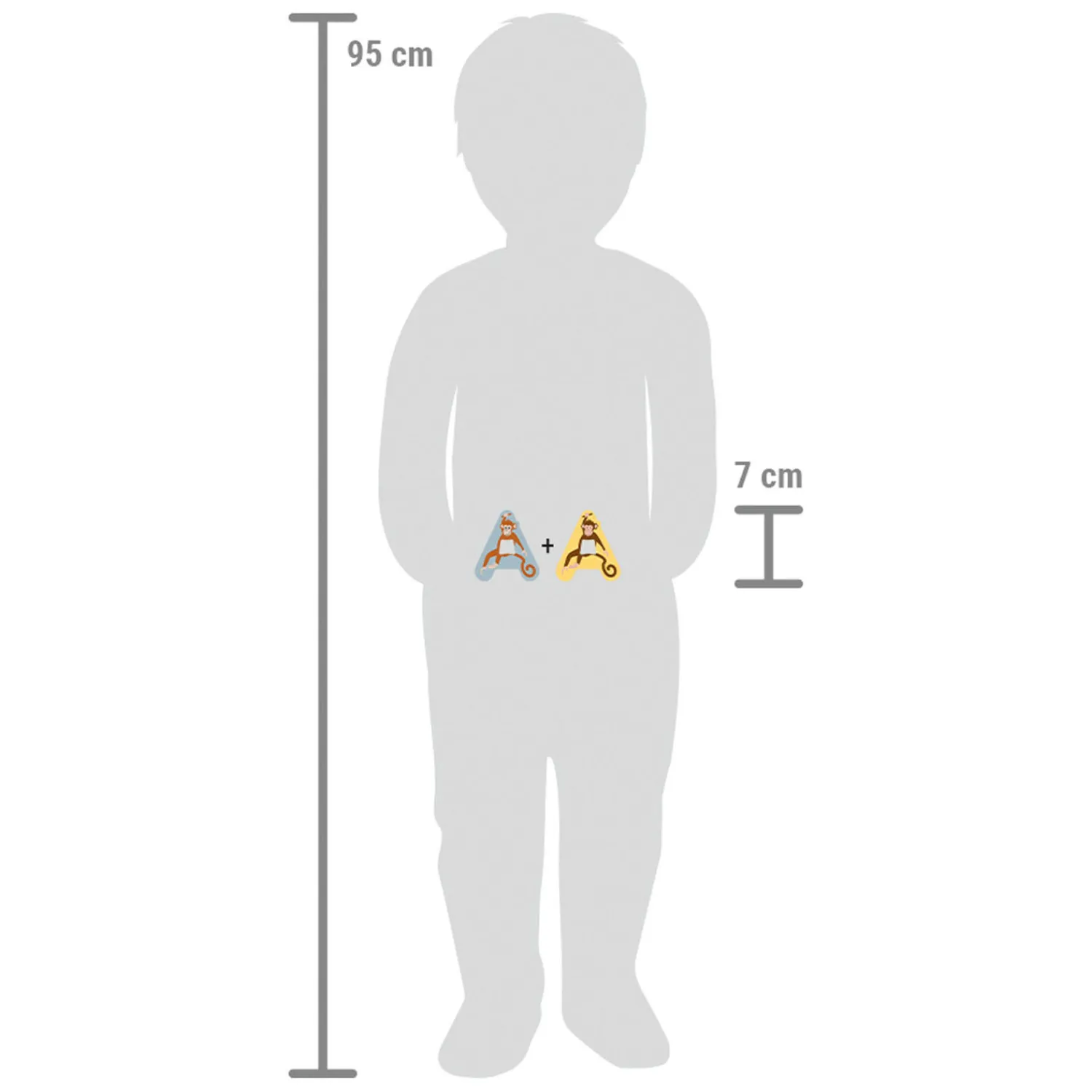 - Houten Dieren Kinderletter - A>Small Foot Clearance