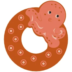 Small Foot - Houten Dieren Kinderletter - O Best