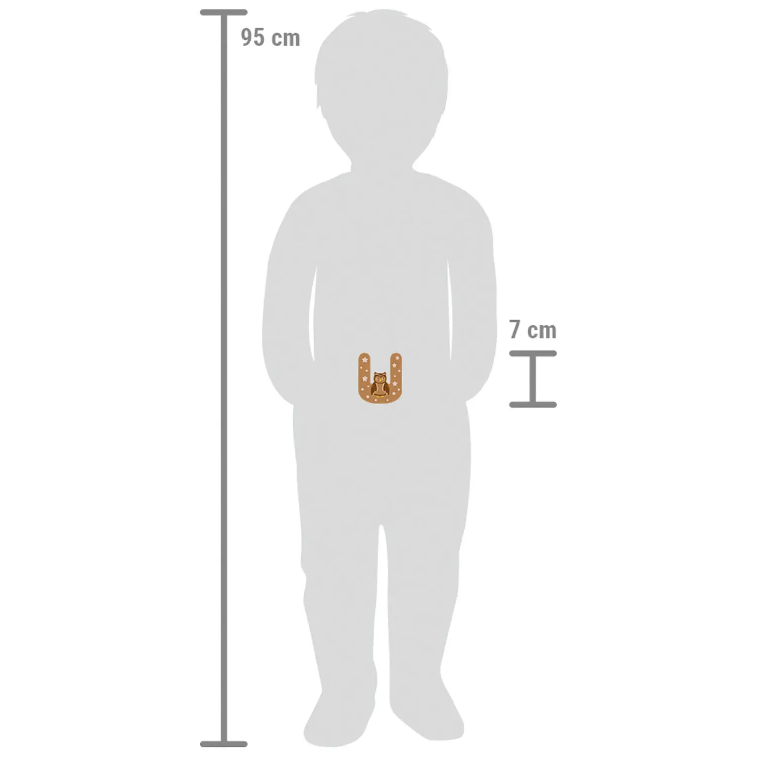 Small Foot - Houten Dieren Kinderletter - U Discount