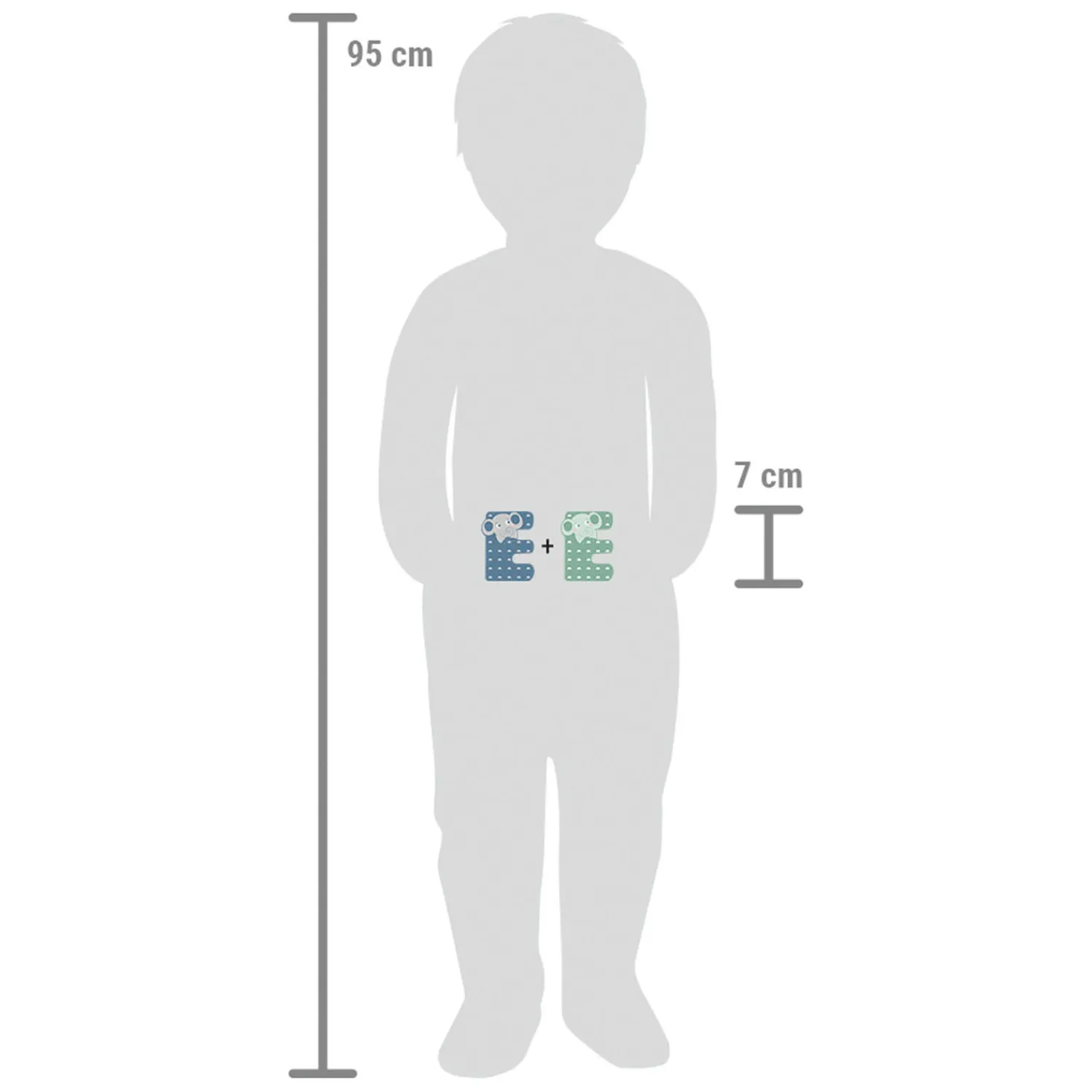 Small Foot - Houten Dieren Kinderletter - E Best
