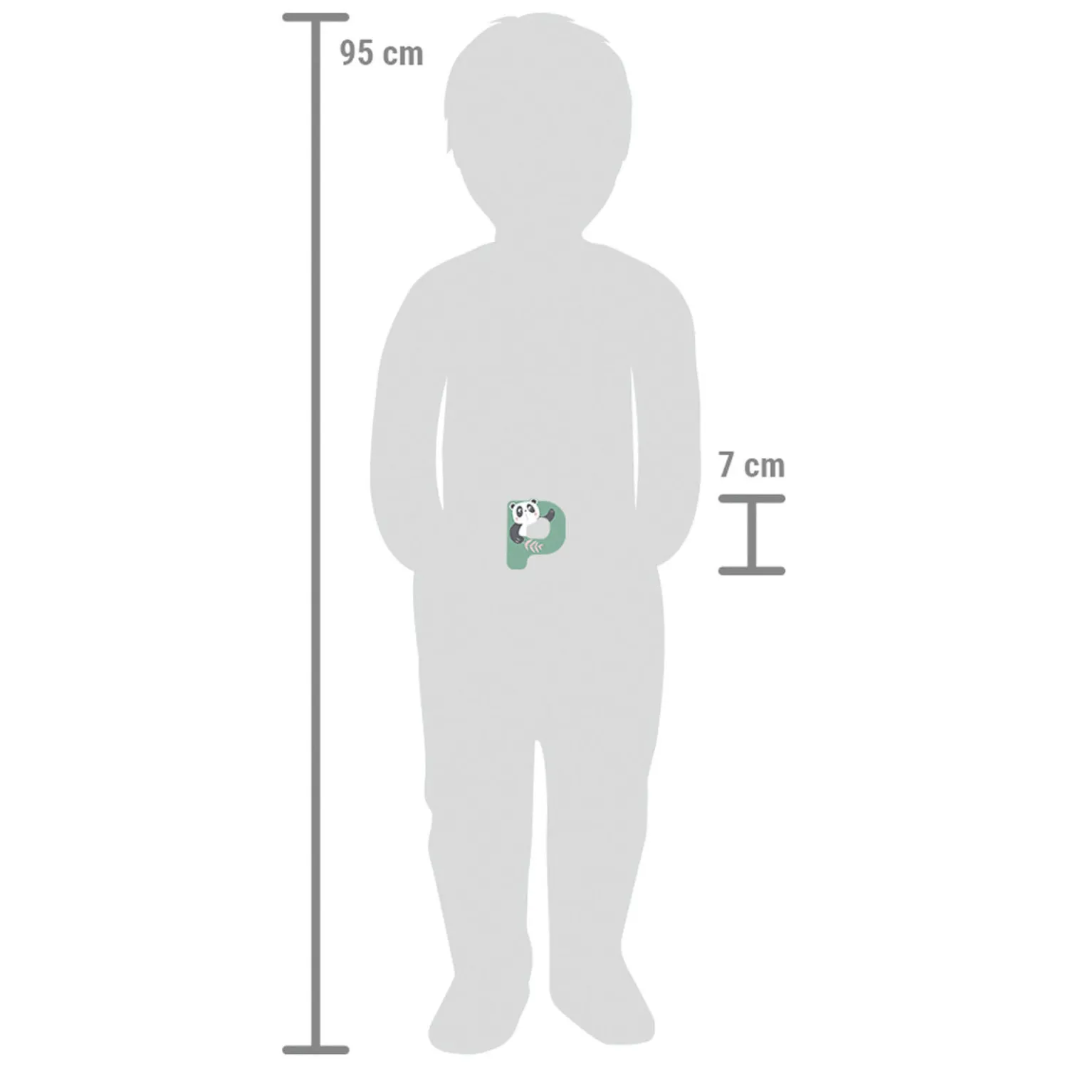 - Houten Dieren Kinderletter - P>Small Foot Hot