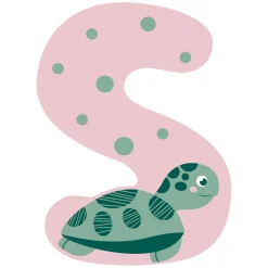 - Houten Dieren Kinderletter - S-Small Foot Best