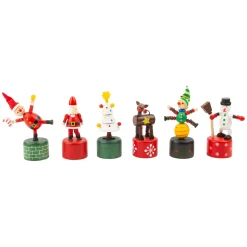 Small Foot - Houten Drukfiguur Kerst Outlet