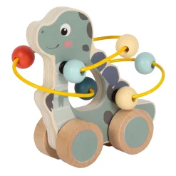 Small Foot - Houten Duwfiguur Motoriekspiraal Dino Sale