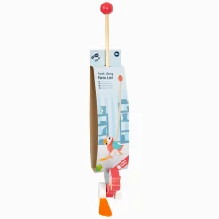 - Houten Duwfiguur Papegaai Lori met Stok>Small Foot New