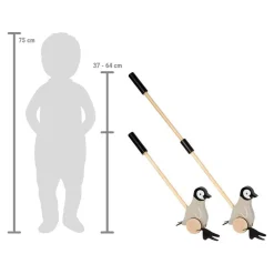 Small Foot - Houten Duwfiguur Penguin Online