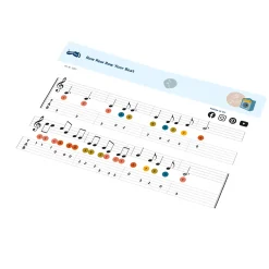 Small Foot - Houten Gitaar Groovy Beats, 63cm Hot