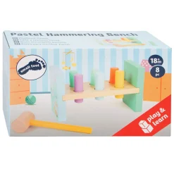 - Houten Hamerbank Pastel, 8dlg.>Small Foot Hot