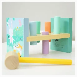 - Houten Hamerbank Pastel, 8dlg.><noscript><img width=