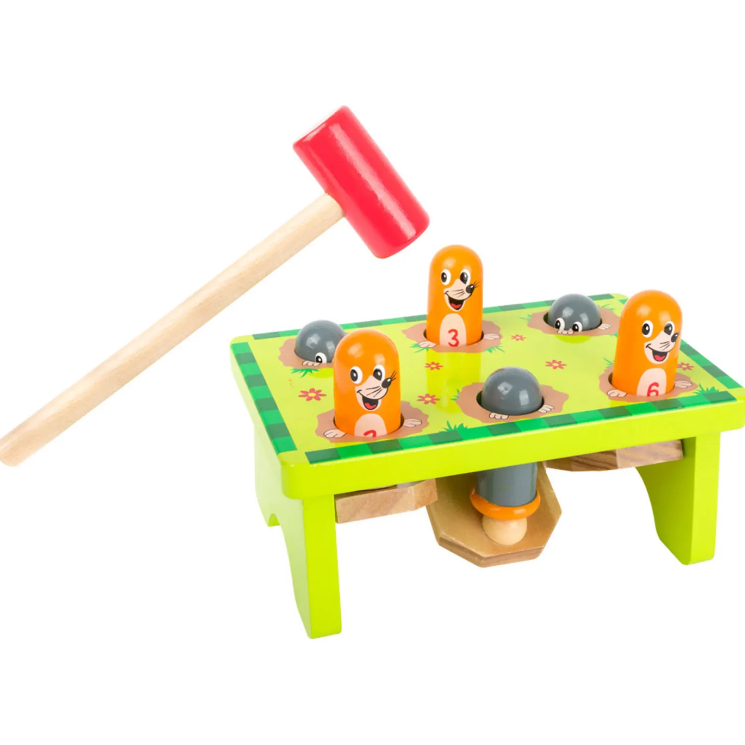 - Houten Hamerbank Mollen-Small Foot