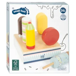 - Houten Ijsjes Fresh met Standaard, 7dlg.>Small Foot Clearance