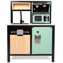 - Houten Industriele Keuken met Keukeneiland, 18dlg.><noscript><img width=