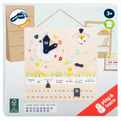 - Houten Kalenderklok Seizoenen (Duitstalig)>Small Foot