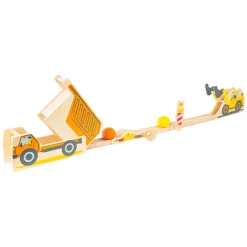 Small Foot - Houten Knikkerbaan Junior Bouwplaats, 10dlg. Sale