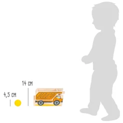 Small Foot - Houten Knikkerbaan Junior Bouwplaats, 10dlg. Sale